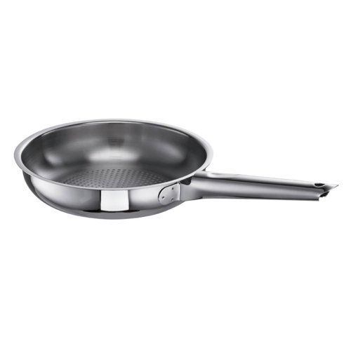 Schulte Ufer Ebern Designs Naythen Stainless Steel NonStick Skillet